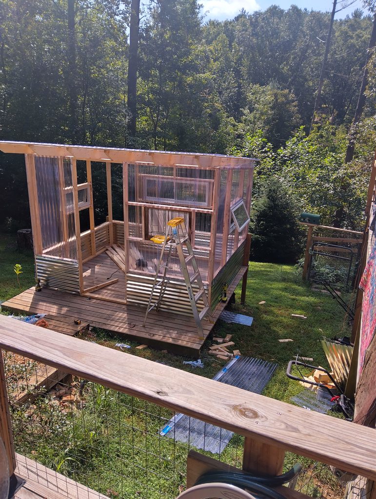 Adding the walls.